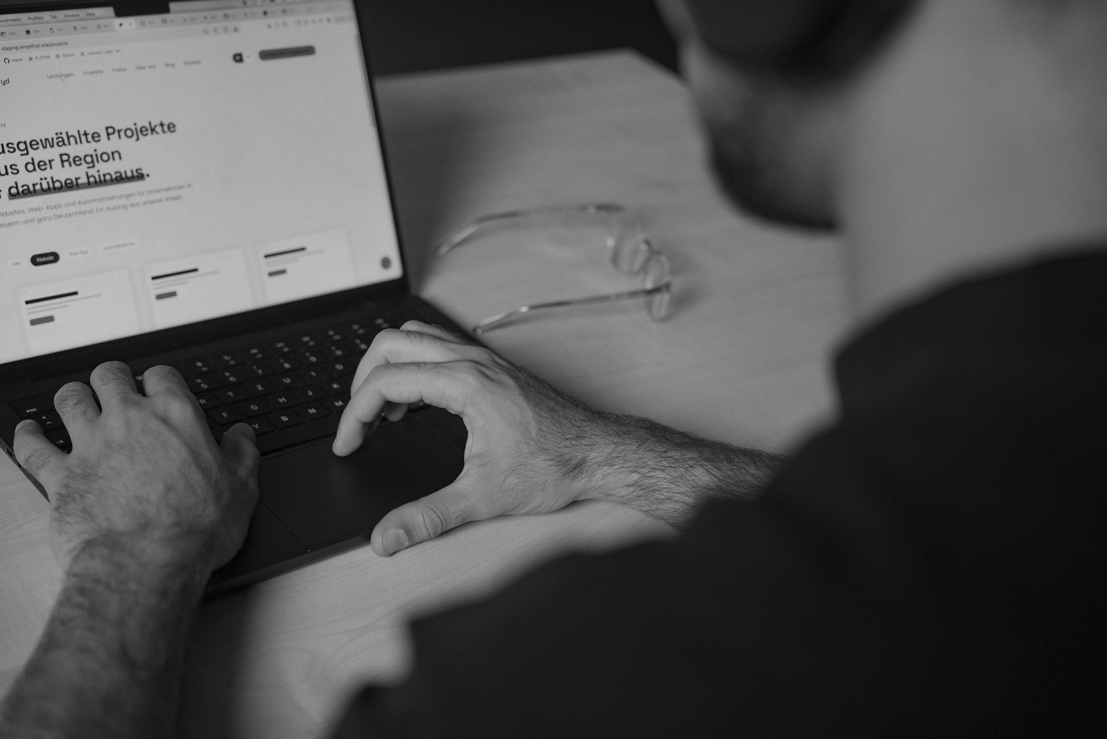 Vorschau einer von simplifyd gebauten Website